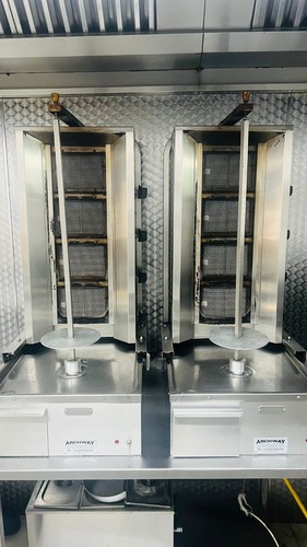 Stainless steel archway - steel,