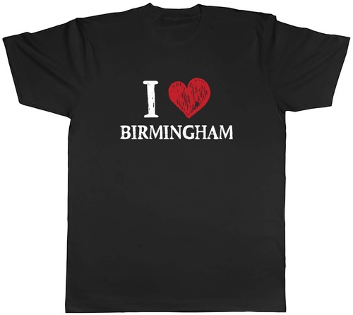 Love birmingham mens shirt - love, t-shirt