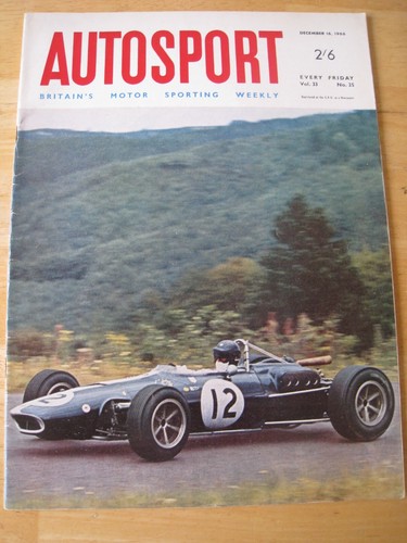 Autosport magazine dec 1966 - dec,