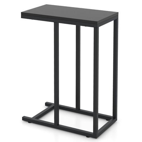 High sofa side table - high,