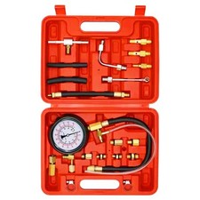 0-140PSI Oil Pressure Meter Tester Gauge Test Kit Petrol Diesel Garage Fuel Pump