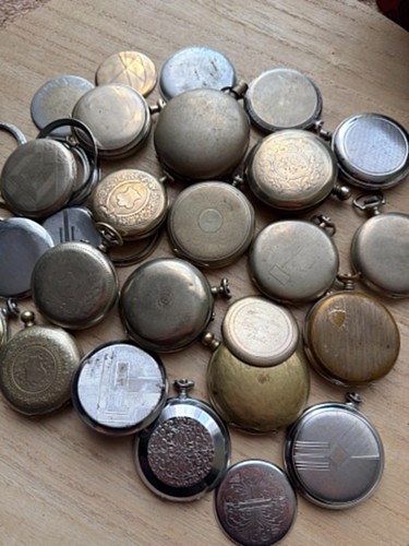 Large antique pocket watch - pocket,
