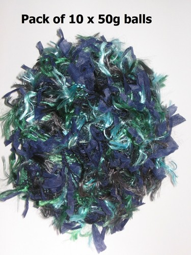 500g balls fizz knitting - 10,