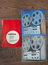 Revox A77 Manual and Brochures
