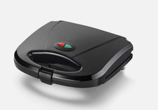 Toastie Maker 2 Slice Sandwich Toaster Non-Stick Machine Easy Clean 750W