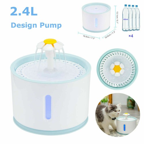 Pet electric water fountain - water,