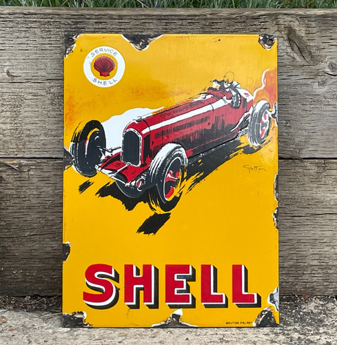 Vintage shell service racing - vintage,