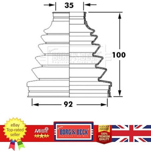 Joint boot for honda s2000 - boot,