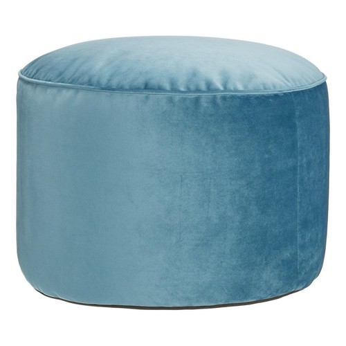 John lewis velvet pouffe - pouffe, teal