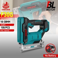 Heavy-Duty Brad Nail Gun Cordless Electric Finish Nailers For Makita 18V Battery