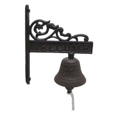 Vine Dinner Bell Cast Iron