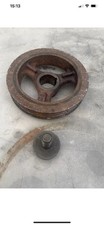 Saab 9000 Aero Crankshaft Pulley Auxiliary Pulley + Bolt + Washer