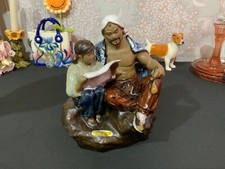 Vintage Chinese Mudman & Girl