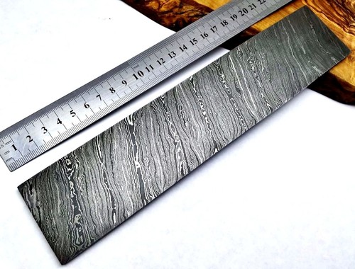 Damascus steel billet bar - damascus,