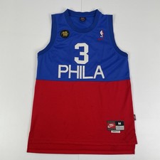 Philadelphia 76ers Allen Iverson #3 Nike 10th Anniversary Jersey Mens Sz Medium