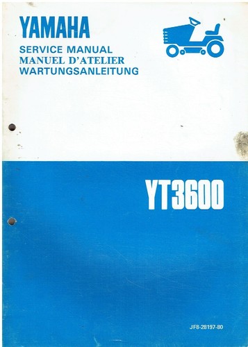 Yamaha yt3600 ride petrol - yt3600,