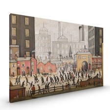 Coming from the Mill L S Lowry