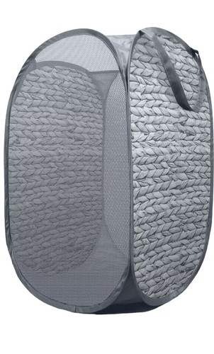 Country club grey wicker print - grey,