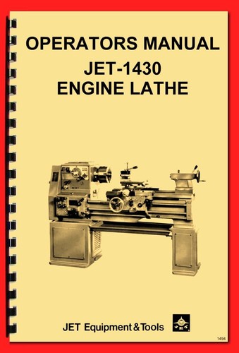 Jet 1430 metal lathe - 1430,