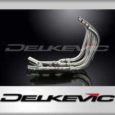 Suzuki GSX1400 2001-2004 Delkevic Stainless 4-2 Exhaust Downpipes OEM Compatible