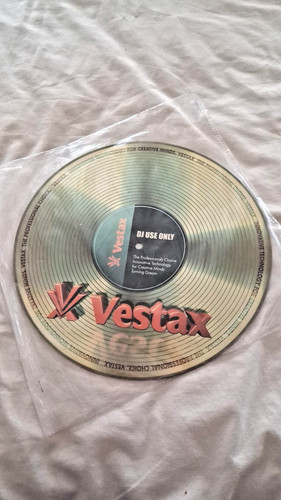 Vestax gold slipmat one - ,