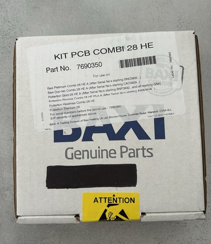 Baxi pcb combi part - 28, he.