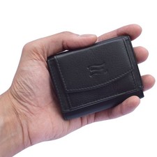 Mens Genuine Small Trifold