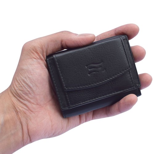 Mens genuine small trifold - mens,