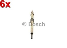 Glow Plugs 6x BOSCH Fits