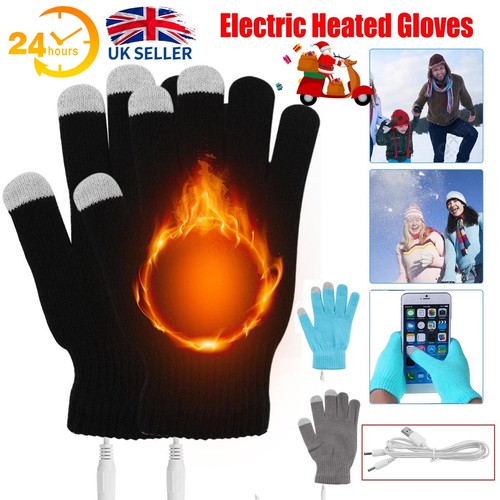 Electric heated gloves usb - heated,