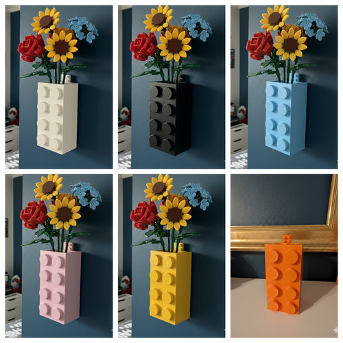 Universal brick style vase - vase,