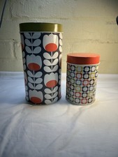 Orla Kiely Tin X 2 Retro