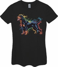 Gordon Setter Splash Art