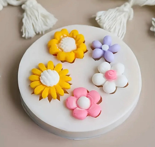 Silicone sunflower flower - silicone,