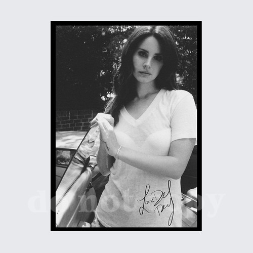 Lana del rey signed - signed, autograph