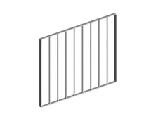 Galvanised Internal Stable Grille Galvanised Talk Grill Medium: 1040mm W x 760mm