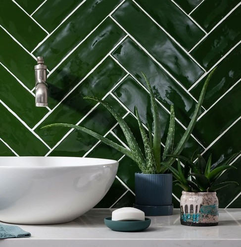 75x300 victorian green metro - victorian,