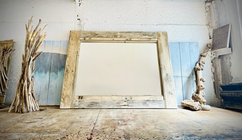 Driftwood mirror wooden - driftwood,