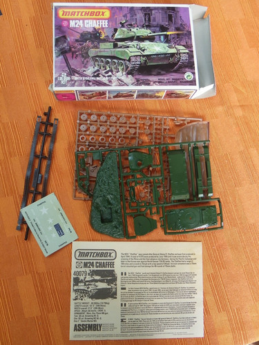Matchbox m24 chaffee 76 - chaffee, 1/76