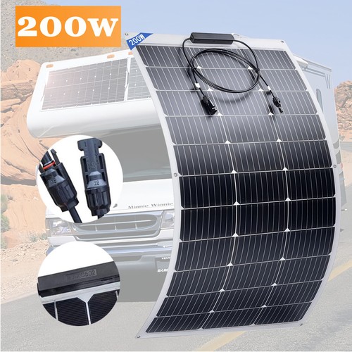 Flexible solar panel 12v 200w - 12v,