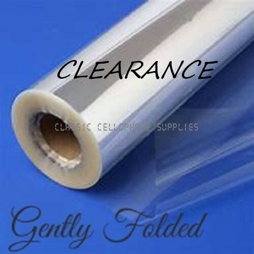 Clearance cellophane gift wrap - clearance,