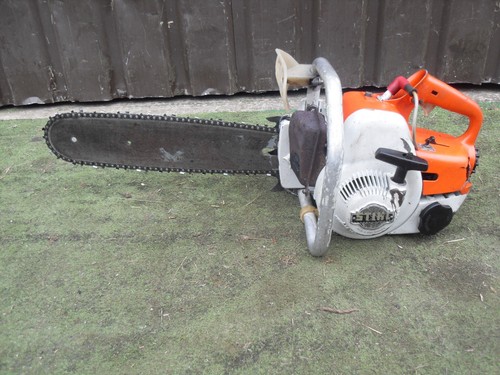 Stihl 08s chainsaw petrol - chainsaw,