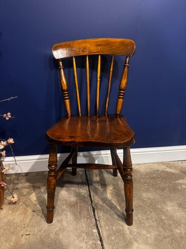 Antique elm chair farmhouse - chair,
