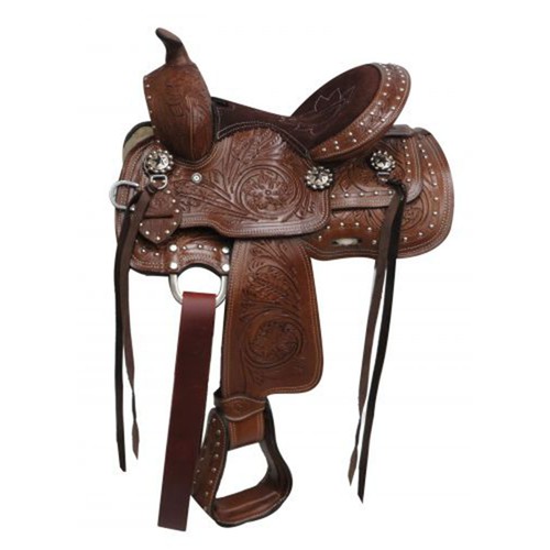 Youth western saddle with - youth,