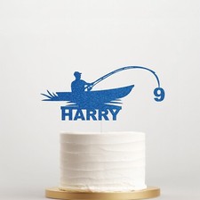 Personalised Glitter Fisherman