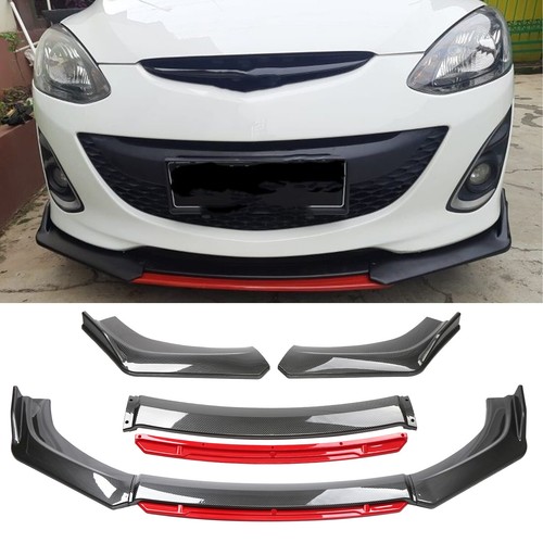 Carbon fiber red front - red,