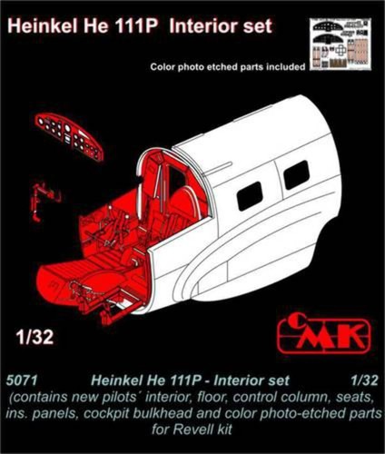 Cmk 5071 heinkel he 111p - 5071, 1:32