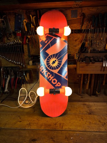 Cycled skateboard unique - up,