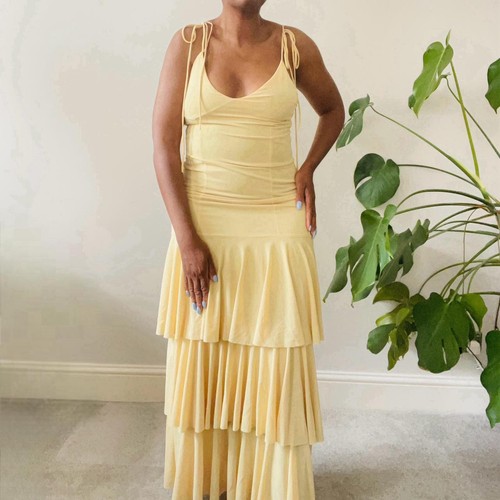 Zara yellow long - yellow,