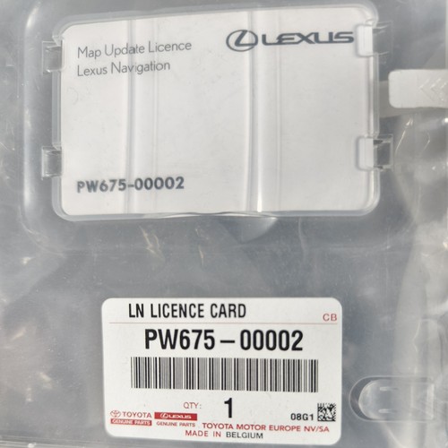 New genuine lexus navigation - new,
